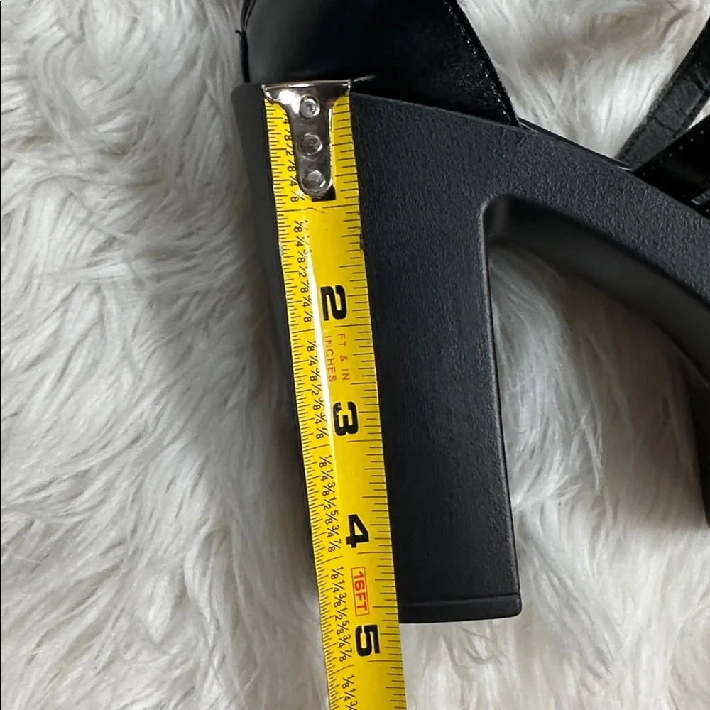 Strappy Platform Chunky Heels
